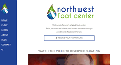 Desktop Screenshot of northwestfloatcenter.com