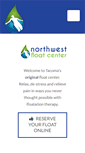 Mobile Screenshot of northwestfloatcenter.com